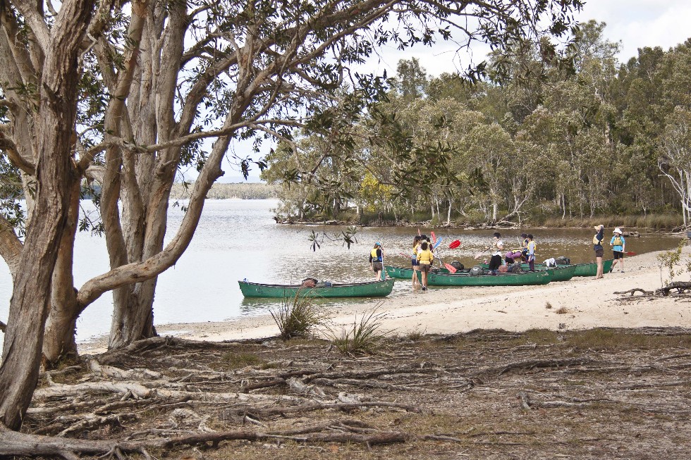 Canoeing Elanada Point